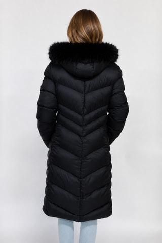 Anorak con capucha Dorina - Negro