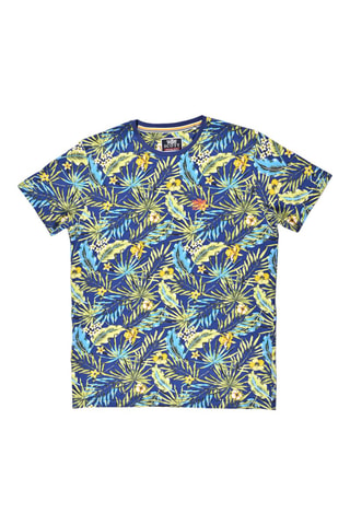 Camiseta Tropic - Azul marino