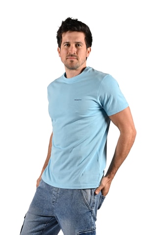 Camiseta Doron - Celeste
