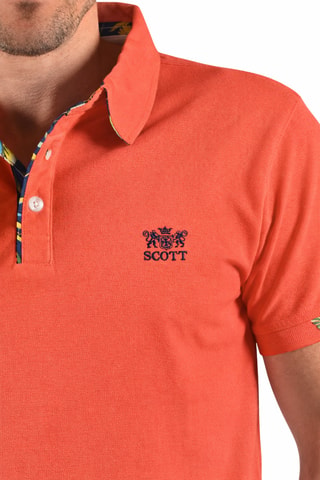 Polo regular fit River - Coral