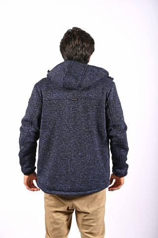 Chaqueta con capucha Energic - Azul marino