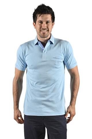 Polo regular fit Tikar - Azul