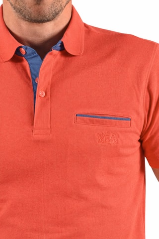 Polo regular fit Tikar - Coral