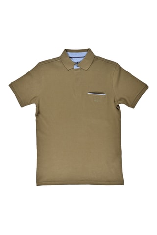 Polo regular fit Tikar - Caqui