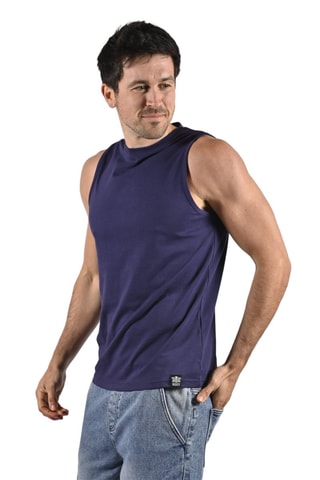 Camiseta de tirantes Tanko - Azul marino
