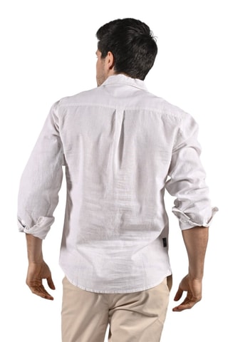 Camisa de lino Rony - Blanco