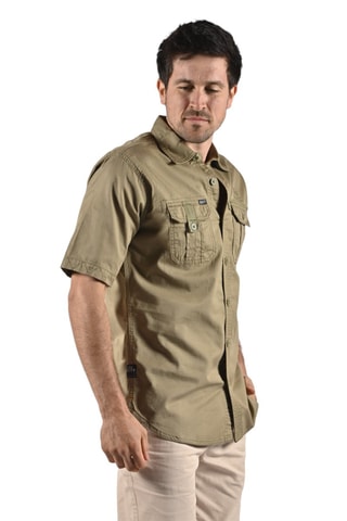 Camisa regular fit Laser - Verde