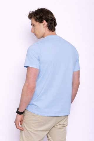 Camiseta Nogal - Celeste