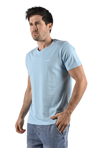 Camiseta Doron - Celeste