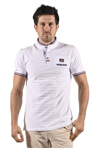 Polo Facto - Rojo, blanco y azul