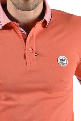 Polo regular fit Tinek - Coral