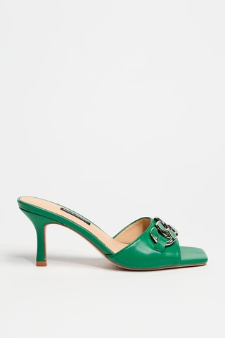 Sandali con tacco - Verde