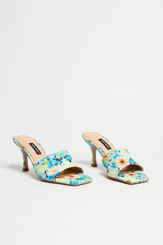 Sandali con tacco - Multicolore