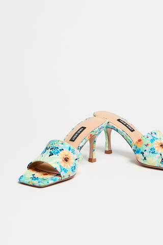 Sandali con tacco - Multicolore