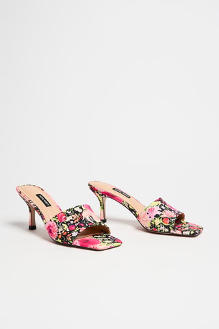 Sandali con tacco - Rosa