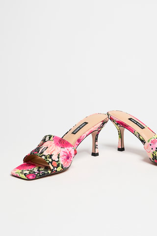 Sandali con tacco - Rosa