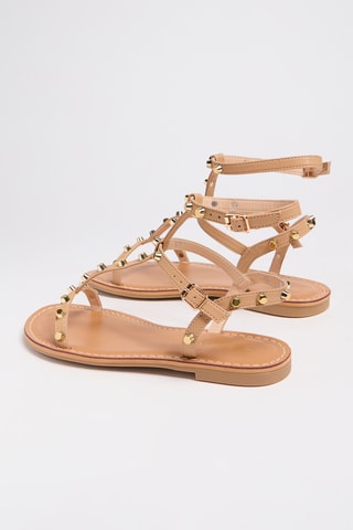 Sandali alla schiava - Beige
