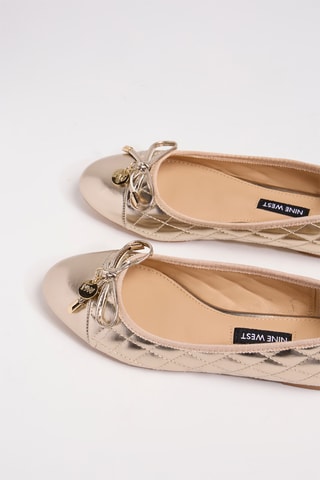 Ballerine in vernice - Dorato