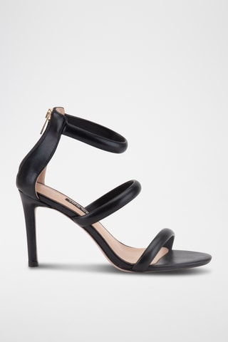 Sandali con tacco Nite - Nero