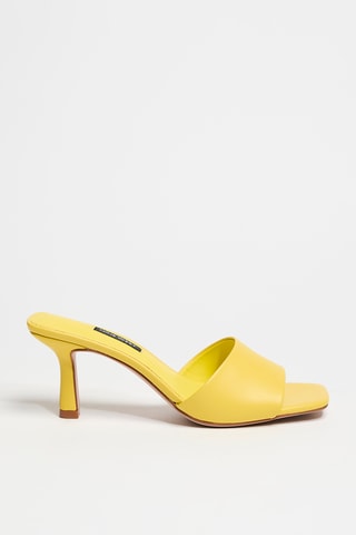 Sandali con tacco - Giallo