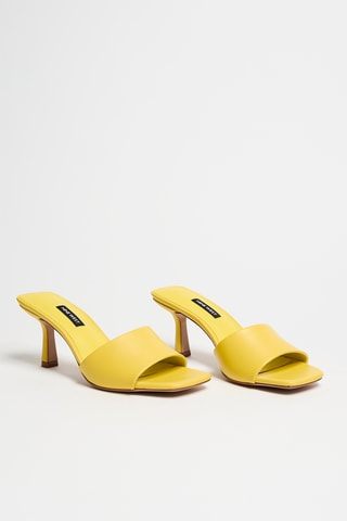 Sandali con tacco - Giallo