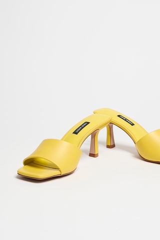 Sandali con tacco - Giallo