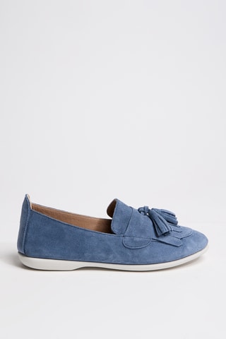 Mocassini in pelle - Navy
