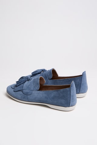 Mocassini in pelle - Navy