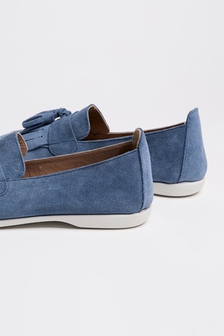 Mocassini in pelle - Navy