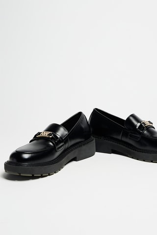 Mocassini platform - Nero