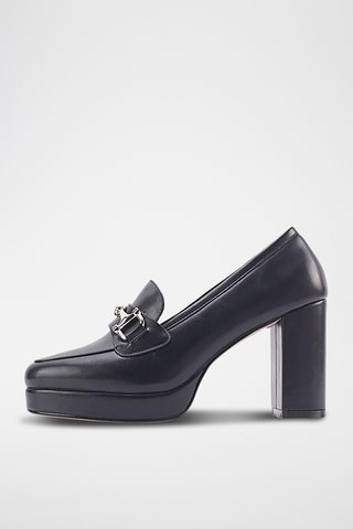 Décolleté con tacco Tante - Nero
