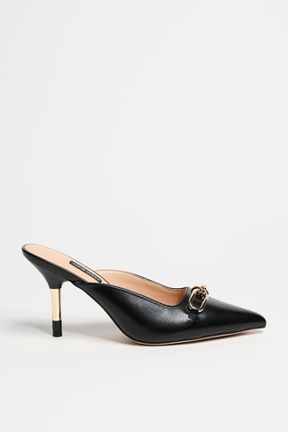 Sandali con tacco - Nero
