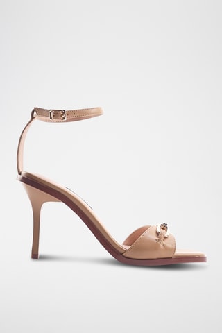 Sandali con tacco Alinase - Beige