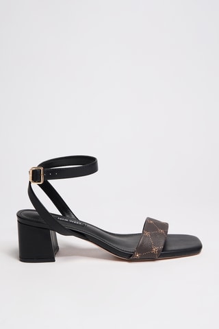 Sandali con tacco - Nero