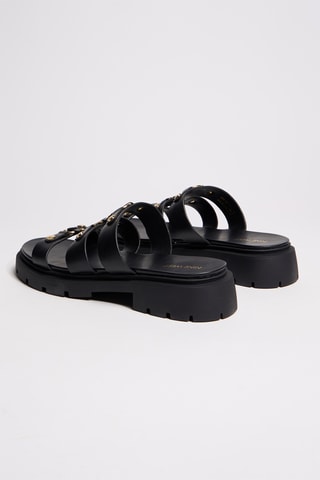 Ciabatte platform - Nero