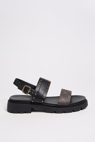 Sandali platform - Nero
