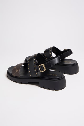 Sandali platform - Nero