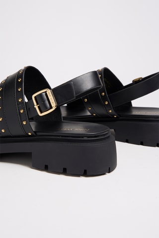Sandali platform - Nero
