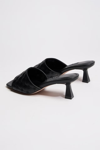 Sandali con tacco - Nero