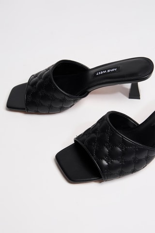 Sandali con tacco - Nero