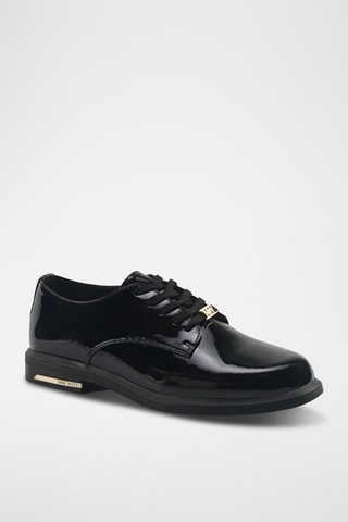 Stringate in vernice Timmy - Nero