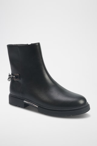 Stivaletti in pelle Posian - Nero