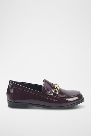 Mocassini in vernice Maran - Bordeaux