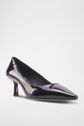 Décolleté in vernice Marisol - Nero