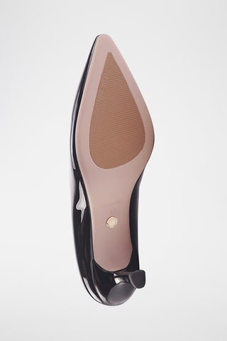 Décolleté in vernice Marisol - Nero