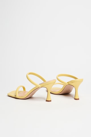 Sandali con tacco - Giallo