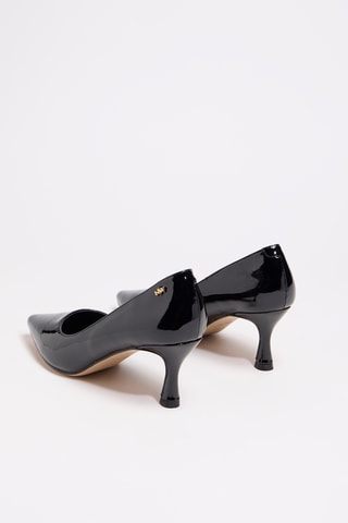 Décolleté in vernice - Nero
