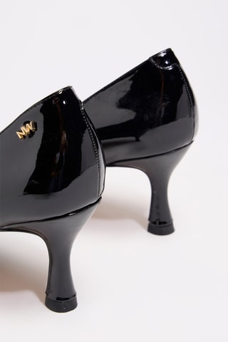 Décolleté in vernice - Nero