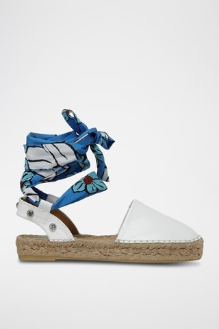 Espadrillas in pelle - Bianco