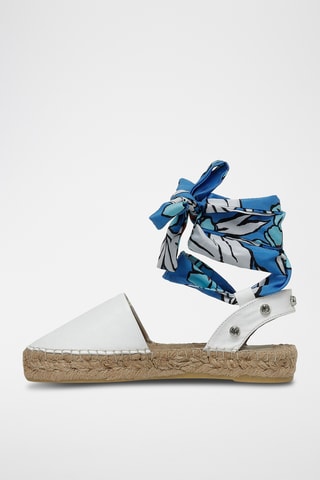 Espadrillas in pelle - Bianco